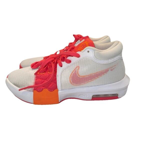 Nike LeBron Witness 8 Dunkin Donuts Edition Basketball Shoe FB2239-104 Men 14 - Picture 2 of 5